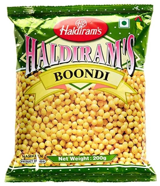 50x Haldirams Boondi, Pack of 50 (42g each)